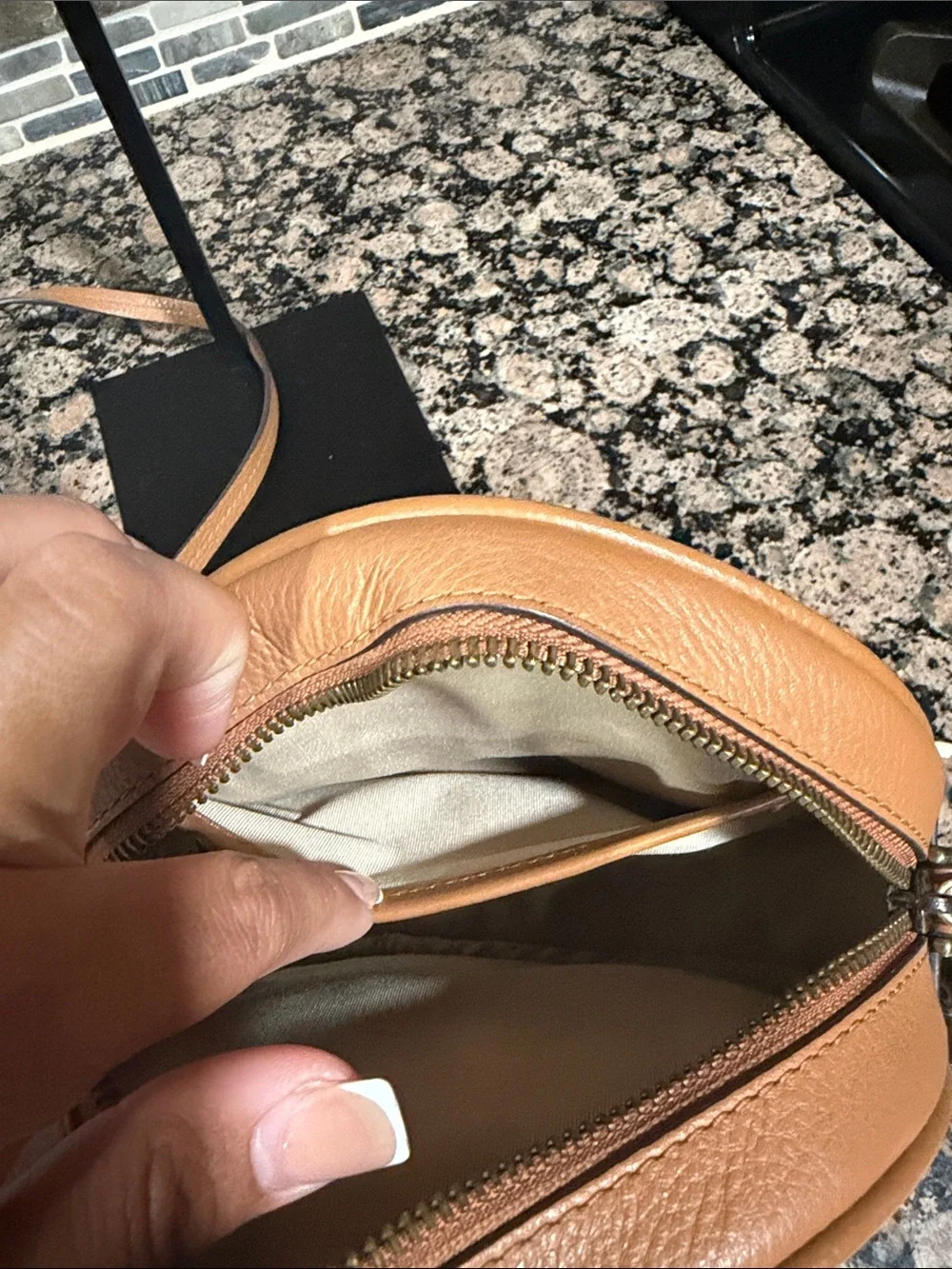 Michael Kors Woven Chevron Canteen Bag